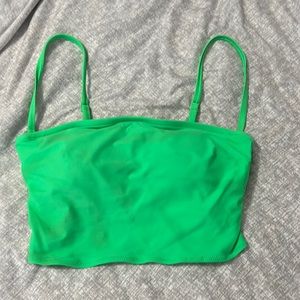 Aerie Swim Bandeau Long Line Bikini Top